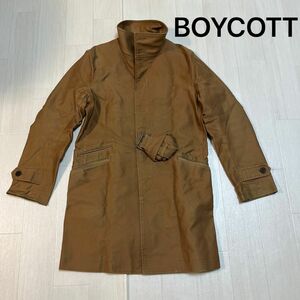 BOYCOTT スタンドカラーコート 3