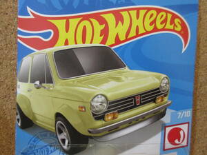 Hot Wheels Custom '70 Honda N600 HW JImports 7/10 カスタム '70 ホンダ N600 浅田龍 N360 ホットウィール