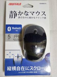 バッファロー 静音マウス BSMBB27S ブラック Bluetooth 5ボタン チルトホイール