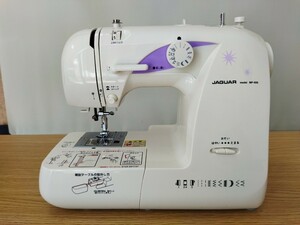ミシン JAGUAR ジャガーミシン MP006 コンパクトミシン 縫製 手芸 クラフト 説明書付き 箱付き コンピューターミシン
