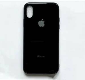 ラスト１個　iPhoneXSMAXケース ブラック ガラス製 アップル Apple カバー スマホケース アイフォン iPhone7Plus/8Plus/X/11/12Pro ケース