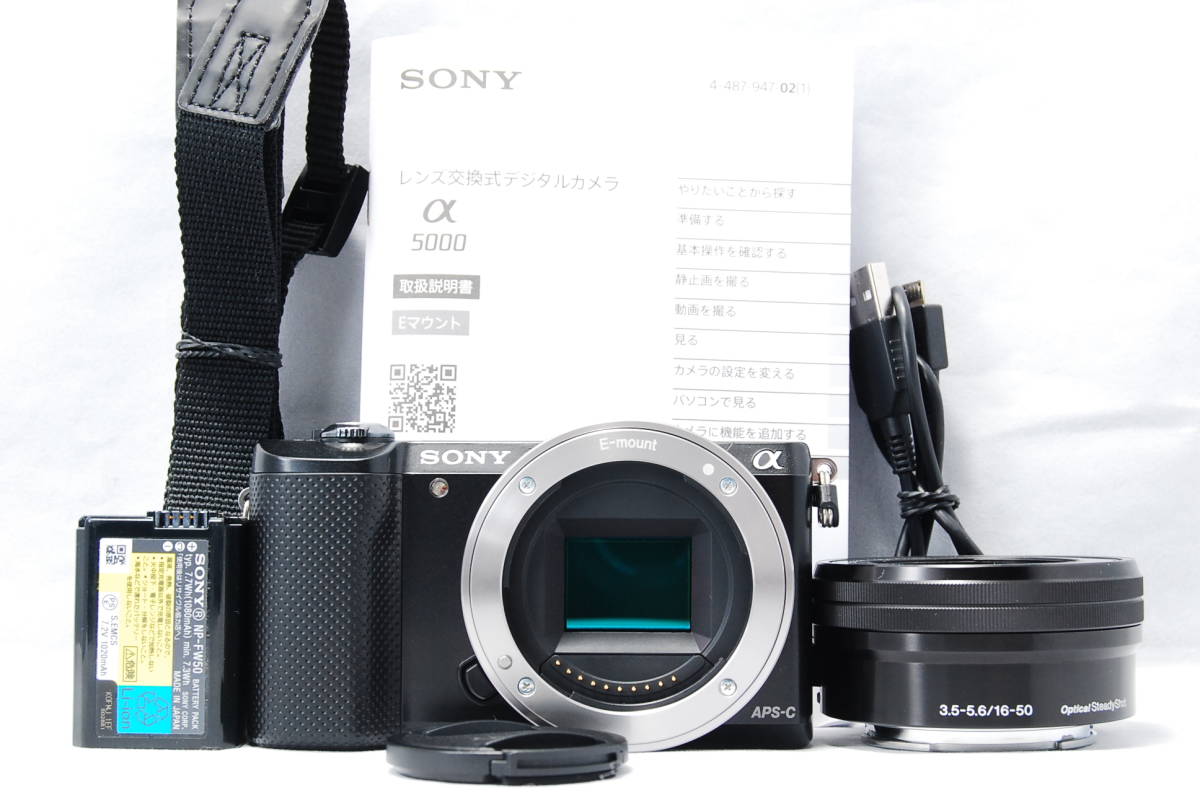 SONY ソニー α5100 (ILCE-5100Y) + E PZ 16-50/3.5-5.6 OSS + E 55-210