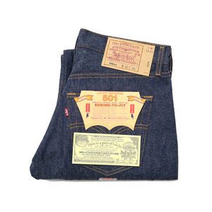 デッドストック 90s ビンテージ LEVIS リーバイス 501 USA製 ストレート デニム パンツ ジーンズ 古着 リジッド ワーク メンズ W32 90年代