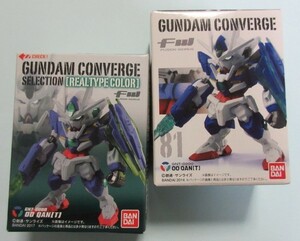 FW GUNDAM CONVERGE ガンダム コンバージ OO QAN[T] REALTYPE COLOR GNT-0000 バンダイ 全2種 新品未開封