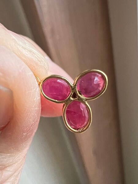 ルビーペンダントトップ18k