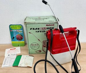 National 松下電器 噴霧器 電動噴射機 電池式 パナスプレー 園芸用品 ガーデニング 水やり 農薬散布 造園用道具 2L 単一乾電池 BH-551B