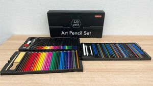 Art Pencil Set 色鉛筆 Shuttle Art 123 Pack 100本超セット 水彩色鉛筆 デッサン スケッチ イラスト 画材 アート用品 美術 芸術 文房具