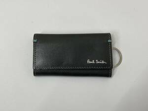 ◆Paul Smith ポールスミス　キーケース　レザー　ブラック /中古