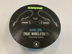 Shure シュア AONIC215 TRUE WIRELESS 第2世代 ワイヤレスイヤホン SE21DYBK＋TW2-A [11-03] 097/306J