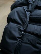 新品未使用◎HYKE × THE NORTH FACE◎ハイク ザノースフェイス◎DOWN JACKET ダウンジャケット◎黒ブラック◎Mサイズ◎ゴアテックス◎_画像2