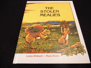 英語 絵本　『THE STOLEN MEALIES (盗まれたトウモロコシ)』 洋書 ■送120円○