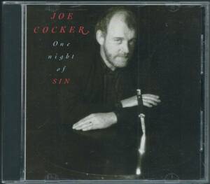 JOE COCKER / One Night Of Sin CDP 792861-2 USA盤 CD ジョー・コッカー / ワン・ナイト・オブ・シン 4枚同梱発送可能