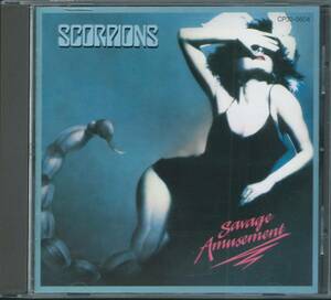 SCORPIONS / Savage Amusement CP32-5604 1M TO 国内盤 CD スコーピオンズ / サヴェイジ・アミューズメント 4枚同梱発送可能