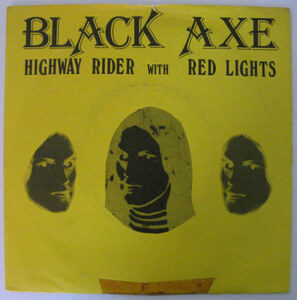 送料込み★EP★BLACK AXE／HIGHWAY RIDER★NWOBHM・UKオリジナル盤