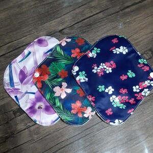 [ new goods unused ] fabric napkin 3 sheets hand made menstruation supplies cloth liner light day for 