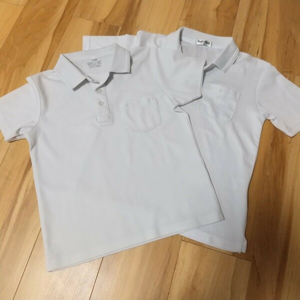小学校制服 半袖シャツ KIDS130cm～ 二枚組 