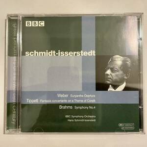 シュミット＝イッセルシュテット＆ＢＢＣ交響楽団／ブラームス交響曲４番、ウェーバー、ティペット