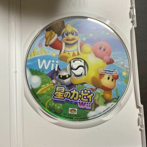 星のカービィWii 　Ｔ　Wiiソフト　任天堂　白ケースとソフトのみ