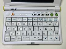 【動作確認・お買い得】SEIKO セイコー SII SR-V4800 電子辞書 37コンテンツ収録 英語充実モデル 音声対応 シルカカード対応 リスニング_画像3