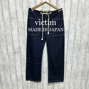 美品！victim ロープコードペインターデニム！日本製！