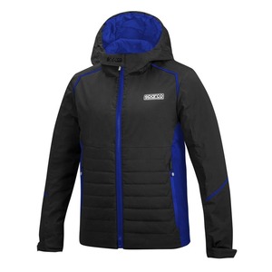 SPARCO（スパルコ） ウィンタージャケット WINTER JACKET ブラックxブルー Mサイズ