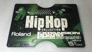 ■Roland■エクスパンションボード■Hip Hop COLLECTION [SR-JV80-12]/動作確認済■中古■　★即決★