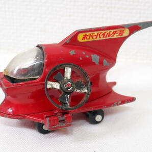 ▲(R510-B62)当時物 超合金 ポピー製 マジンガーZ ホバーバイルダー号 約6.7㎝ 昭和レトロ フィギュア 飛行機 ダイナミックプロ 東映の画像1