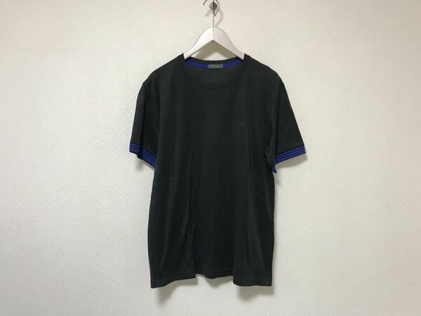 本物ポールスミスPAULSMITHコットン半袖TシャツメンズサーフアメカジミリタリービジネススーツゴルフグレーL