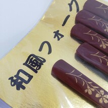 和風フォーク 和菓子用 フォーク 5本セット 未使用品 樹脂製 _画像5