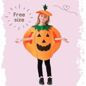 子ども服 キッズ フルーツ コスプレ かぼちゃ パンプキン コスチューム 安い 着ぐるみ ハロウィン 衣装 女の子 男の子 仮装