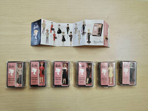 ミニチュア ドールハウス サイズ / バービー Barbie ミニドールコレクション 全6種 Mini Doll Collection / バンダイ　