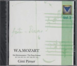 [CD/Farao]モーツァルト:ピアノ・ソナタ第8,9,10&11番/G.ピルナー(p)