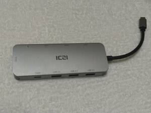 ◆◇★Macbook USB　Cハブ★10in★USB2.0×2、USB3.0，Data、HDMI×2、LAN,、TF/SDカードリーダー、給電★◇◆