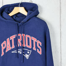 Tailgateテイルゲート◆New England Patriots スウェットパーカ◆ネイビー×レッド◆サイズM_画像3