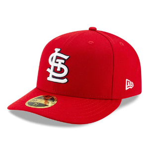 ニューエラ LP 59FIFTY MLBオンフィールド セントルイス・カージナルス ゲーム スカーレット 7 3/8 1個 [T便60] [T便 1/4]