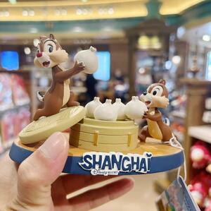  ornament figure chip & Dale Chinese hood 2023 year chip Dale on sea Disney new goods unused tag attaching 