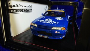 1/18 Ignition model イグニッションモデル CALSONIC SKYLINE 1992 JTC #12 NISSAN R32 GT-R Gr.A 日産 スカイライン IG2820 星野一義 