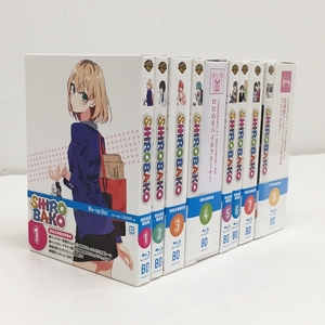 0111684L★ SHIROBAKO [初回生産限定版]　Blu-ray 全８巻セット　※８巻のみシュリンク未開封　モバイルクリーナー/プルバックカー付属