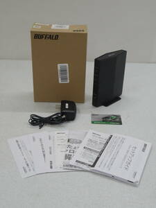 0986269C★ 【ジャンク扱い】BUFFALO Wi-Fiルーター WSR-1500AX2S/NBK バッファロー