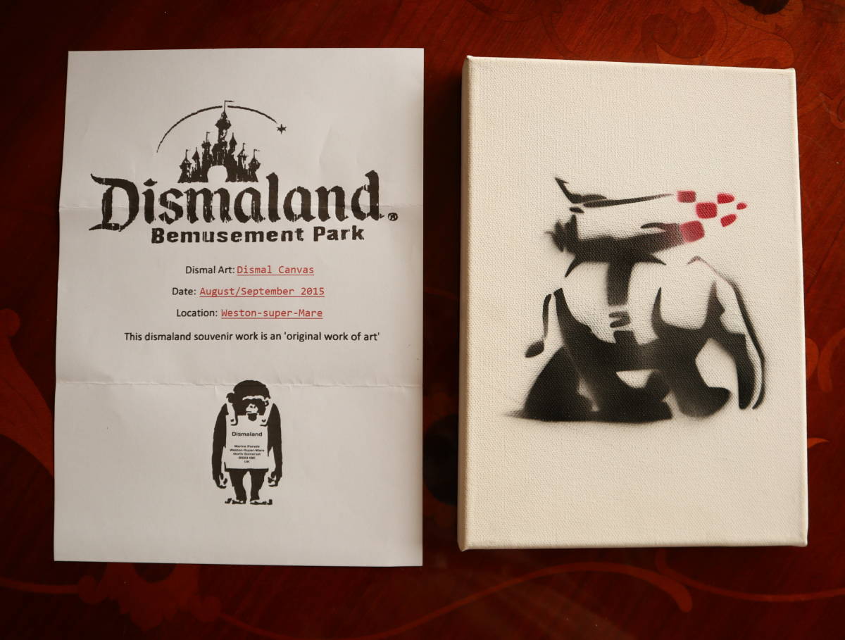 Yahoo!オークション -「banksy dismaland」の落札相場・落札価格