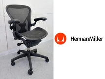 ■P824■美品■ハーマンミラー/Herman Miller■アーロンチェア■Bタイプ■フル装備■ポスチャーフィット■高級■デスクチェア■ゲーミング_画像1