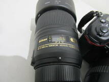 ■【A54053】中古激安良品★Nikon　D7000　一眼デジカメ　AF-S　18-200　1：3.5-5.6　AF-S　60ｍｍ　1：2.8G　レンズ付き■_画像4