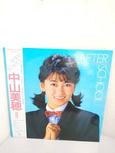 53539BO★LP 中山美穂/AFTER SCHOOL中山美穂II