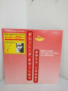 53539BX★LP フィリップ・ベイリー＆フィル・コリンズ/イージー・ラヴァー Philip Bailey Duet With Phil Collins/Easy Lover