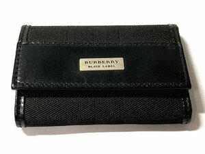 BURBERRY　バーバリー　ブラックレーベル　5連キーケース　黒　特価品