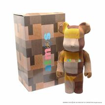 MEDICOM TOY BE@RBRICK atmos X Sean Wotherspoon 1000% 21FA-S メディコムトイ ベアブリック ショーンウェザースプーン 新品未使用_画像3