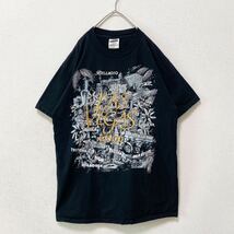 メキシコ製　半袖Tシャツ　ビッグプリント　ラスベガス　刺繍ロゴ　男女兼用　Lサイズ　ユニセックス　大きいサイズ　プリントロゴ_画像2