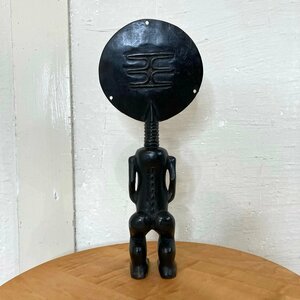 アフリカ アシャンティ族 アクワバ人形 プリミティブアート 木彫り インテリア小物 ヴィンテージ オブジェ 希少 置物 309379