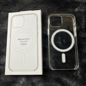 Apple純正13miniクリアケース