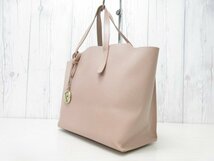 極美品 FURLA フルラ ハンドバッグ バッグ レザー ピンク 64875_画像4